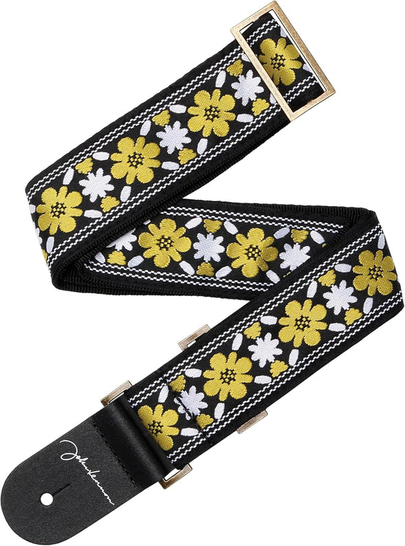 John Lennon Rooftop Jacquard Guitar Strap