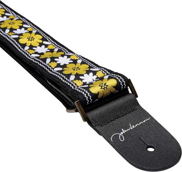 John Lennon Rooftop Jacquard Guitar Strap