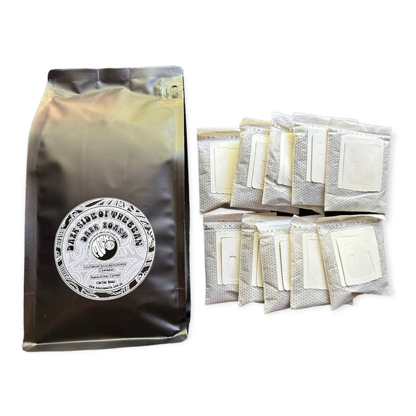 Mocha Earth Dark Side Of The Bean (Dark Roast) Coffee Drip Bags