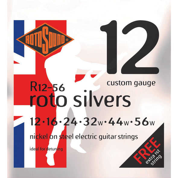 Rotosound R1256 Roto Silvers Electric Detune 12-56