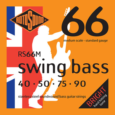 Rotosound RS66M Swing Bass 66 Medium Scale 40-90 Stainless Steel